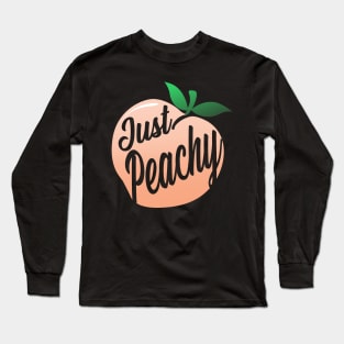 Just Peachy Long Sleeve T-Shirt